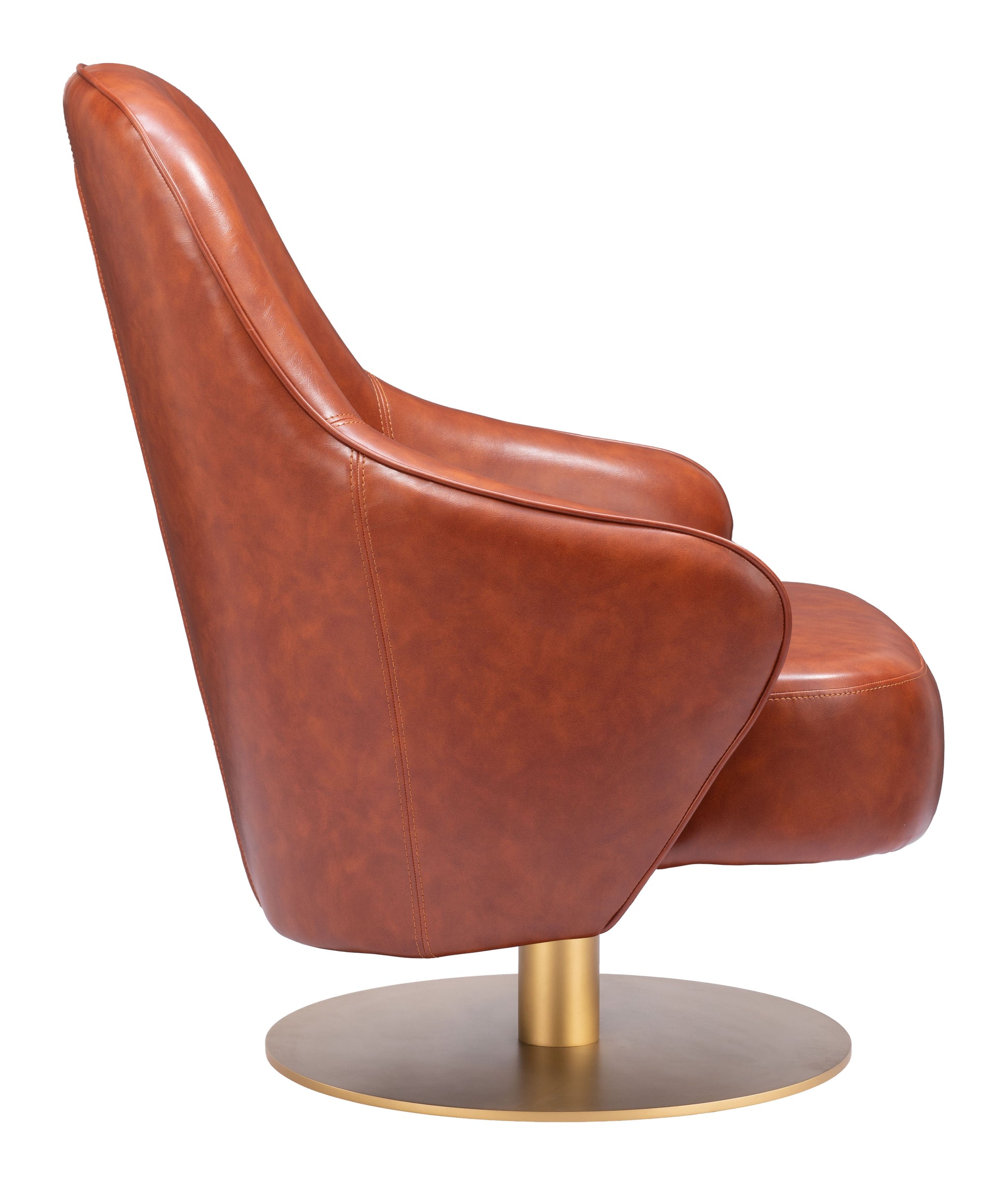 Withby Accent Chair Brown style shot 1