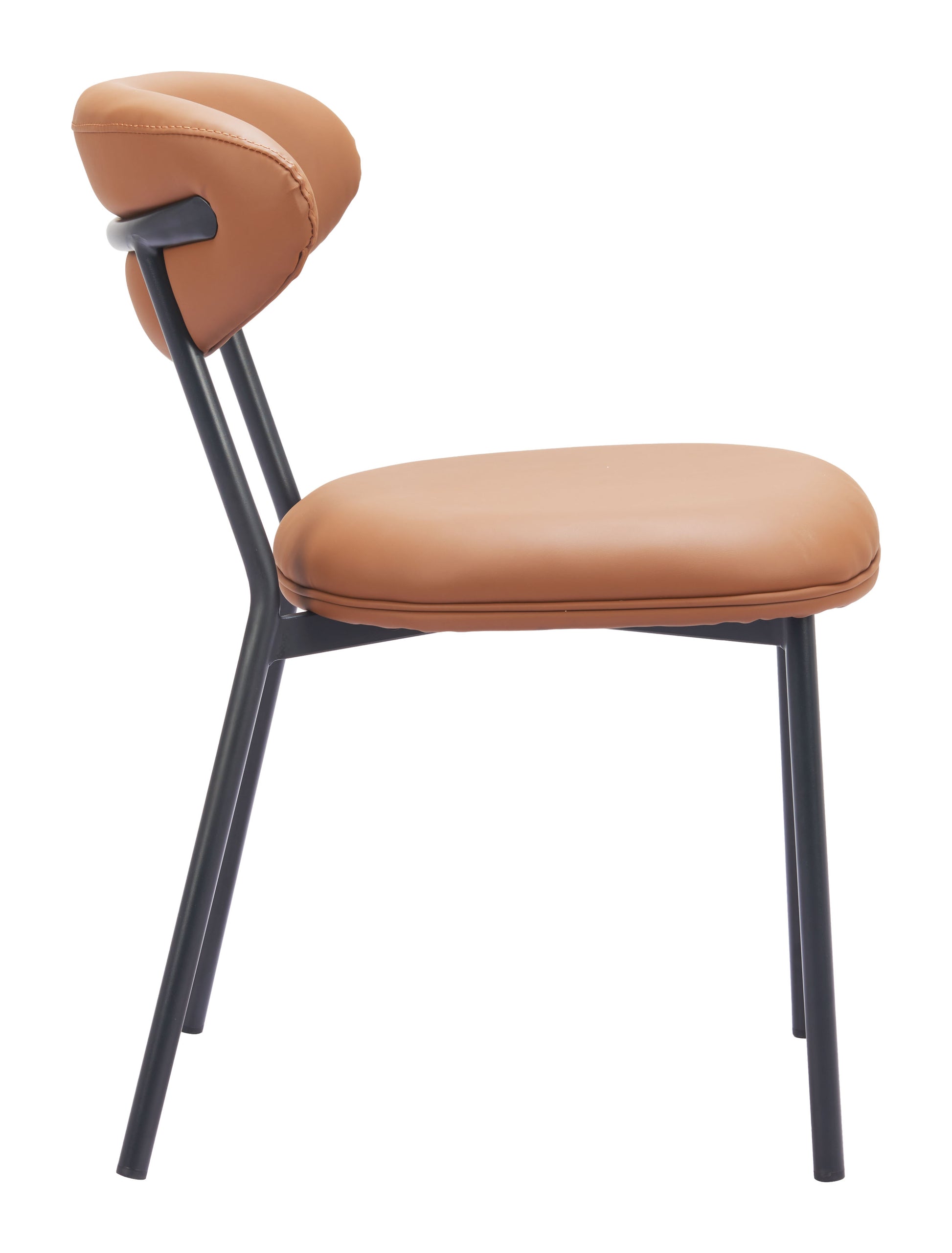 Rorun Dining Chair (Set of 4) Brown style shot 1