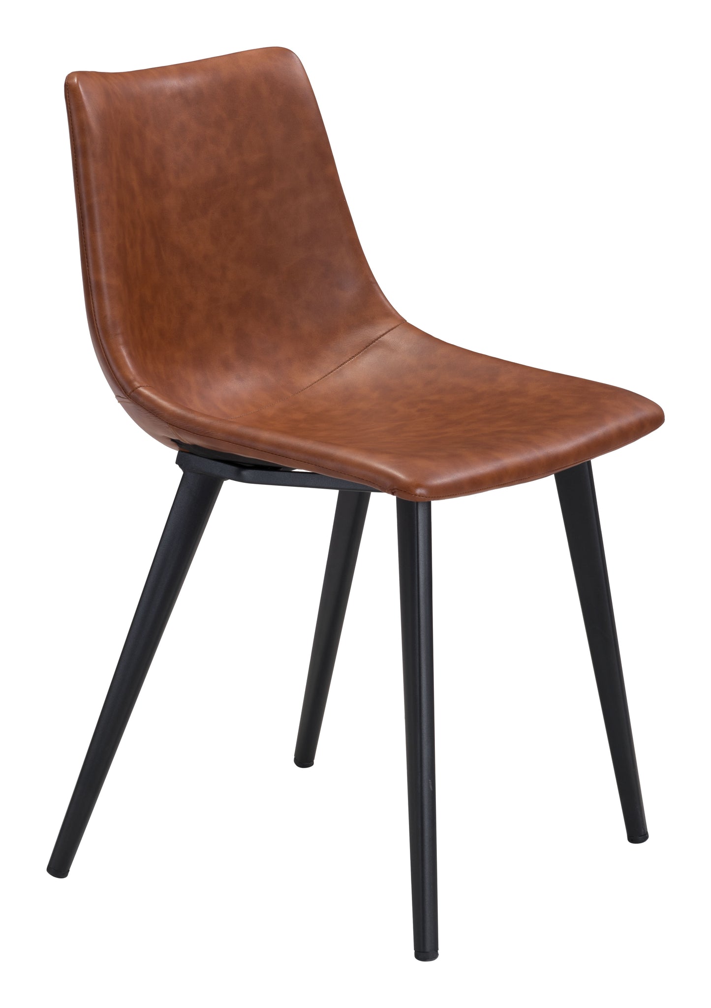 Daniel Dining Chair (Set of 2) Vintage Brown style shot 2