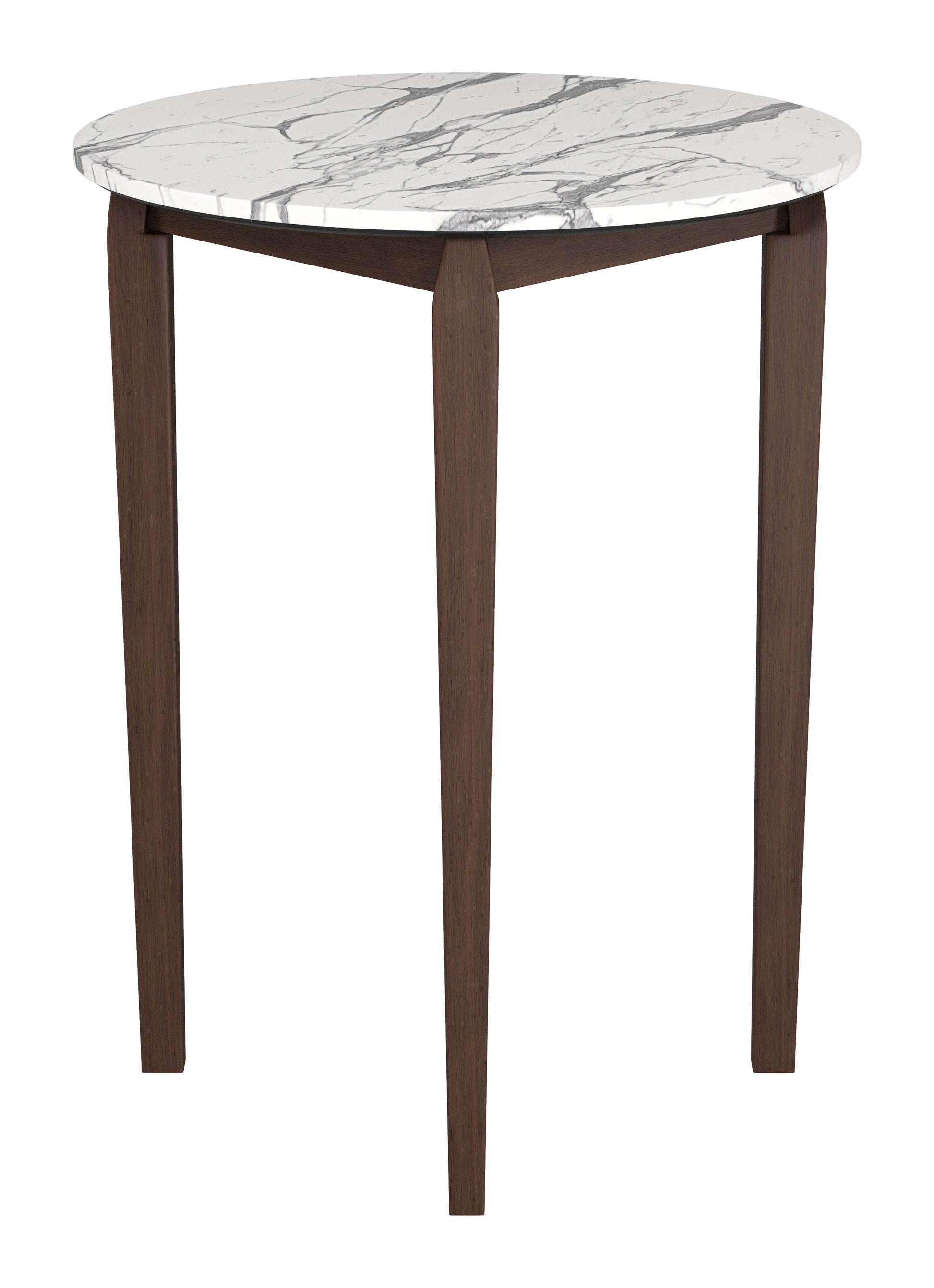 Vernon Bar Table White style shot 2