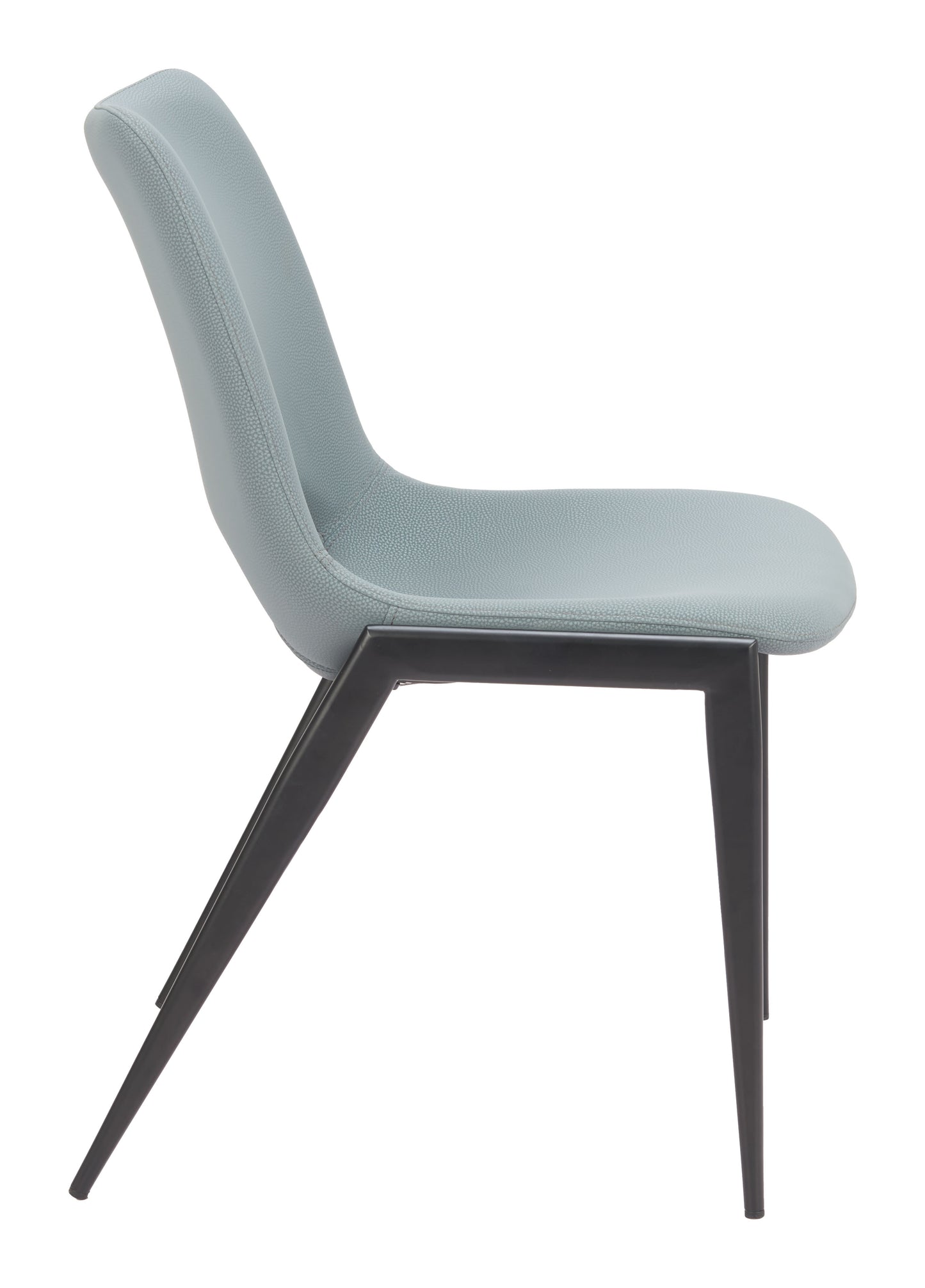 Desi Armless Dining Chair (Set of 2) Azure Gray style shot 1