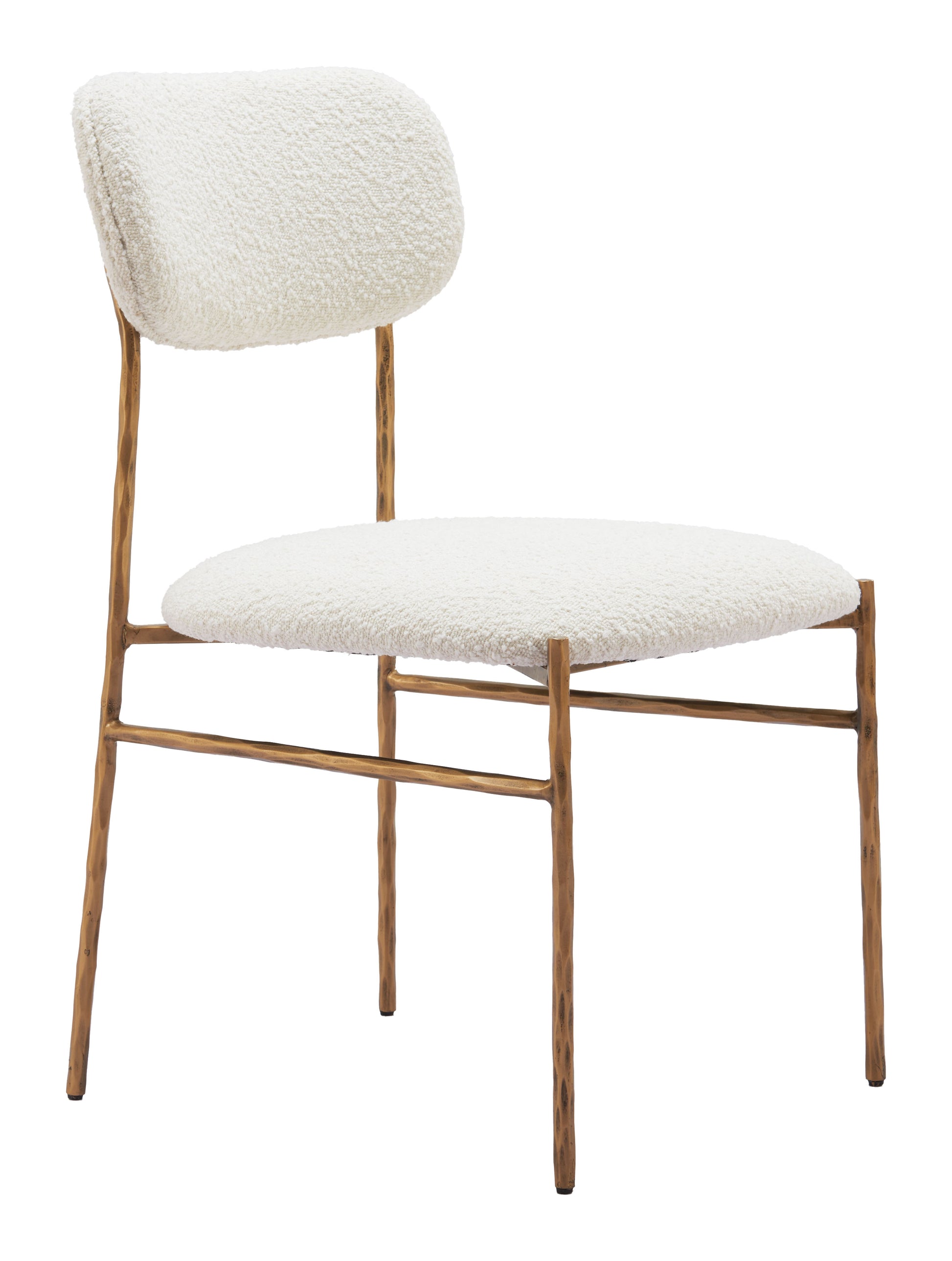 Sydhavnen Dining Chair Cream & Gold style shot 2