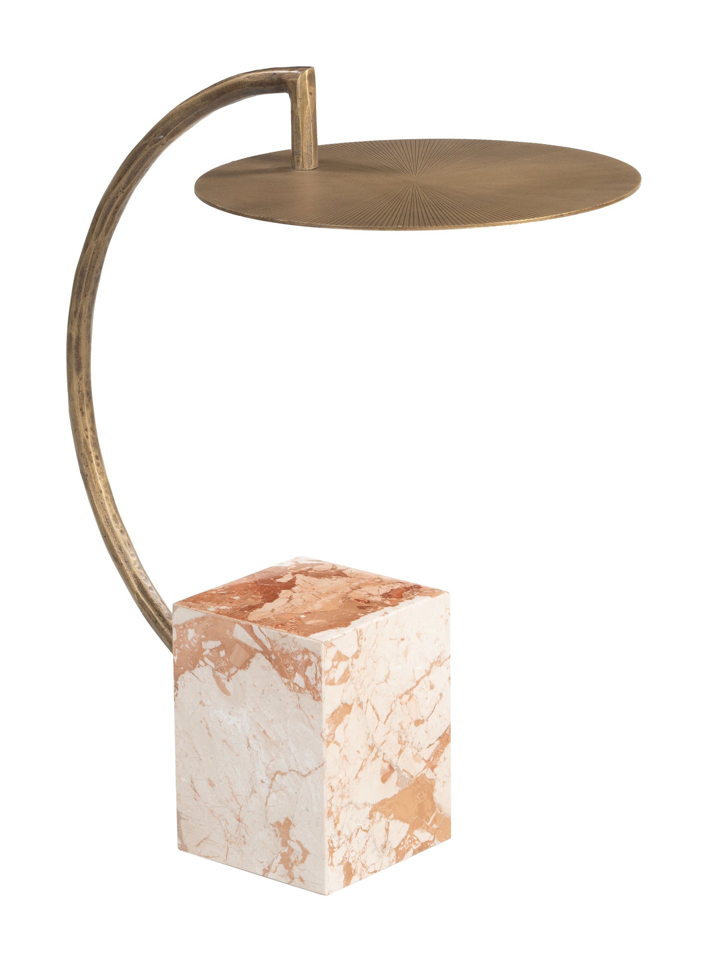 Voler Side Table Brass style shot 1