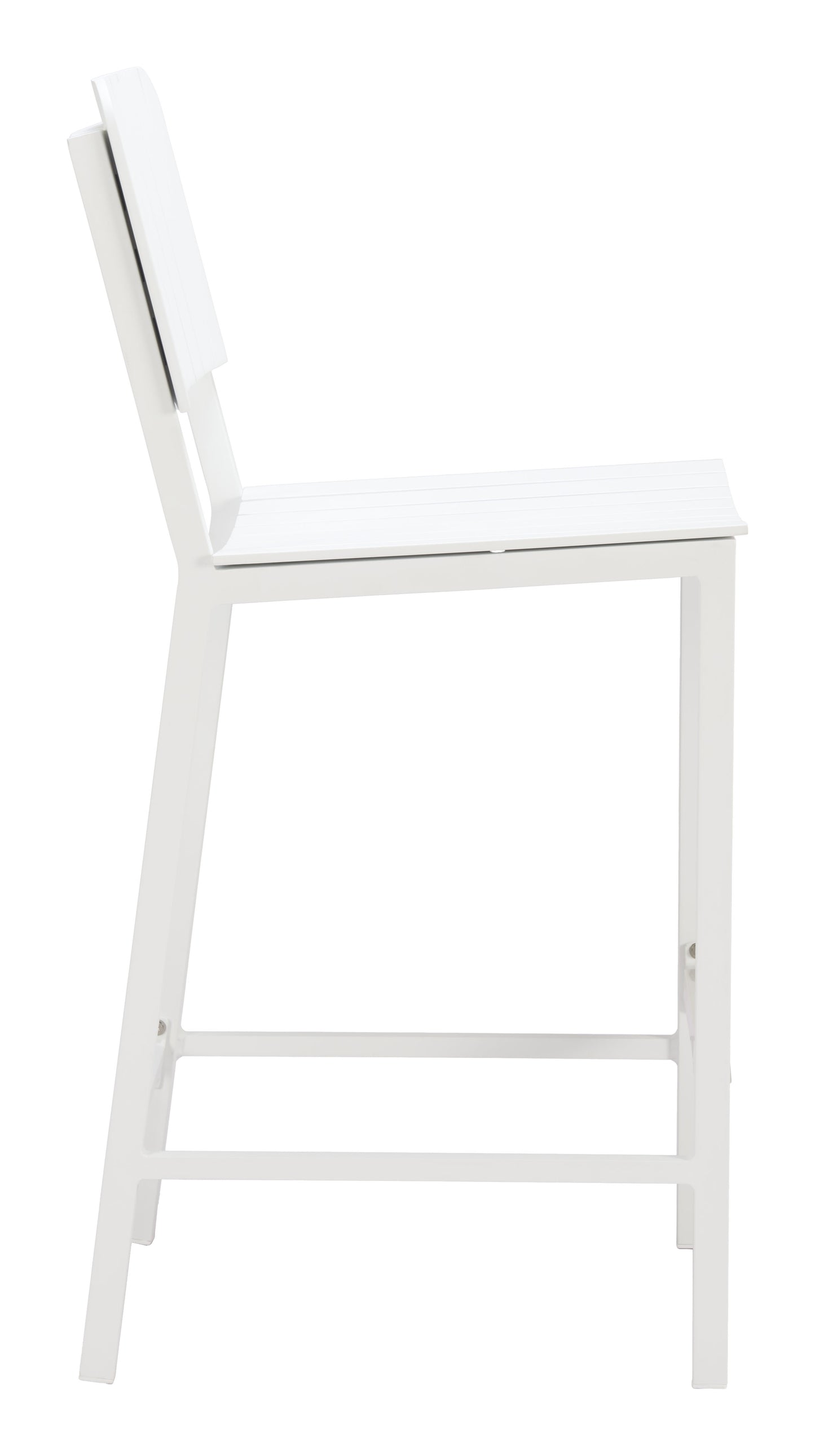Kayu Barstool White style shot 2