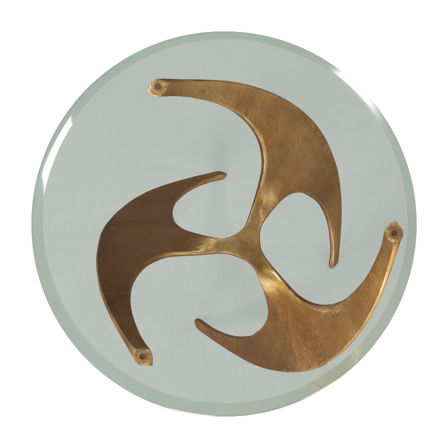 Sabel Side Table Gold style shot 2