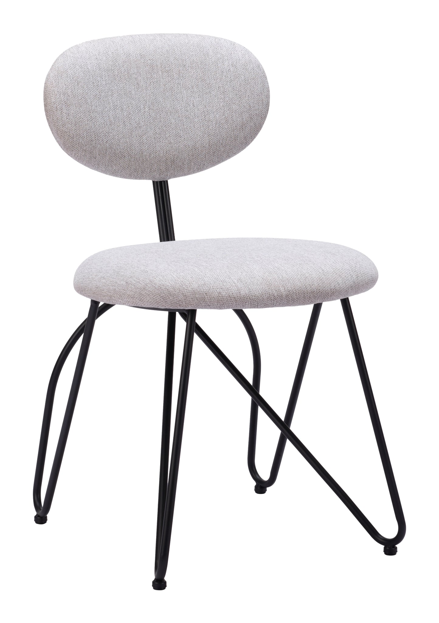 Novi Dining Chair (Set of 2) Dove Gray style shot 2