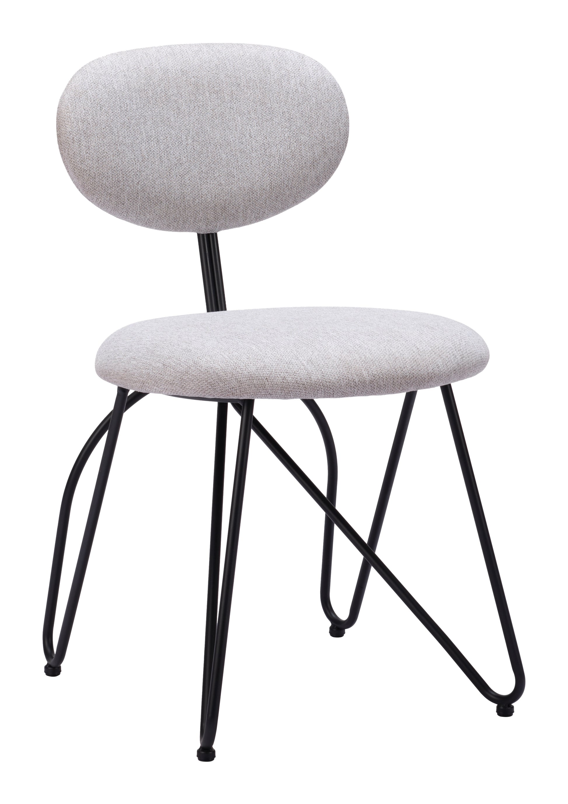Novi Dining Chair (Set of 2) Dove Gray style shot 2