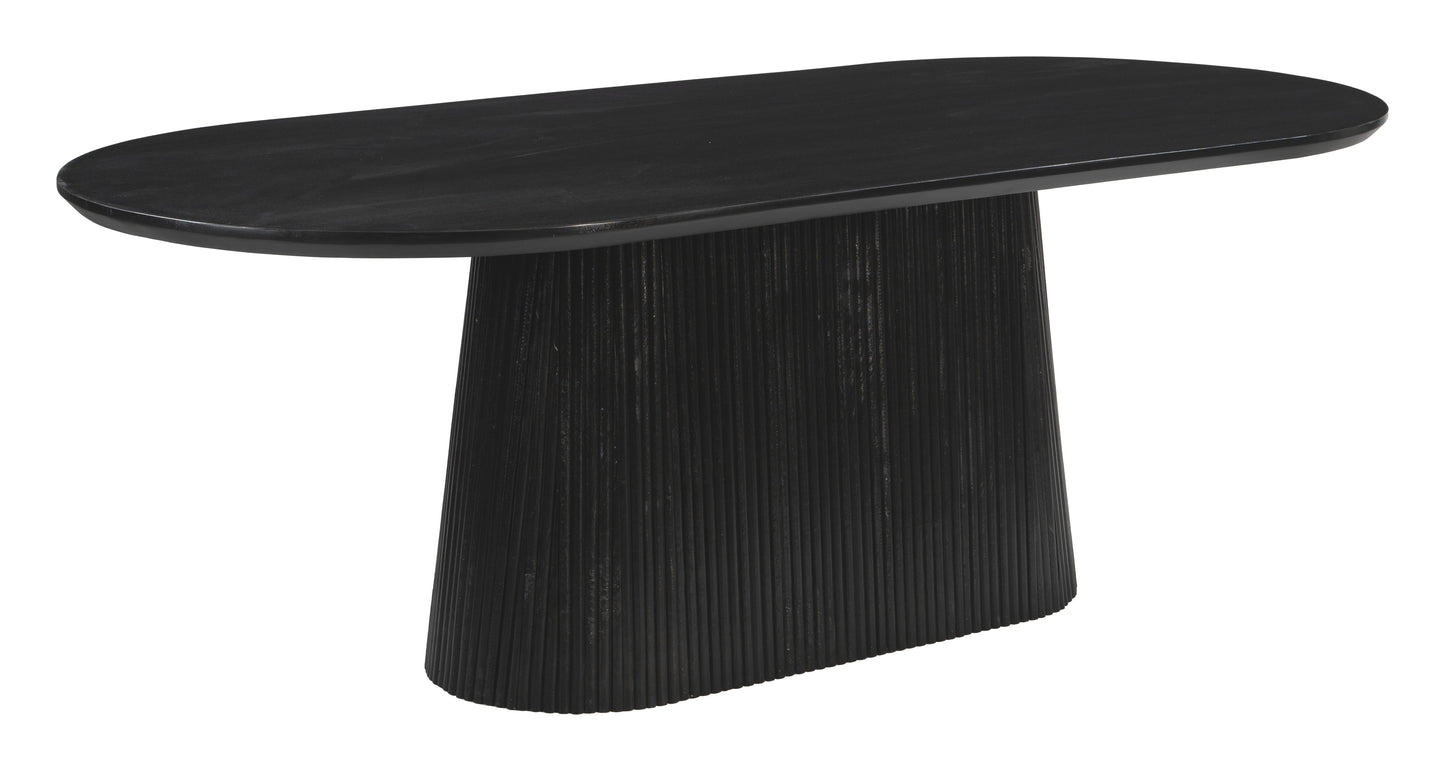 Sulco Dining Table Black style shot 1