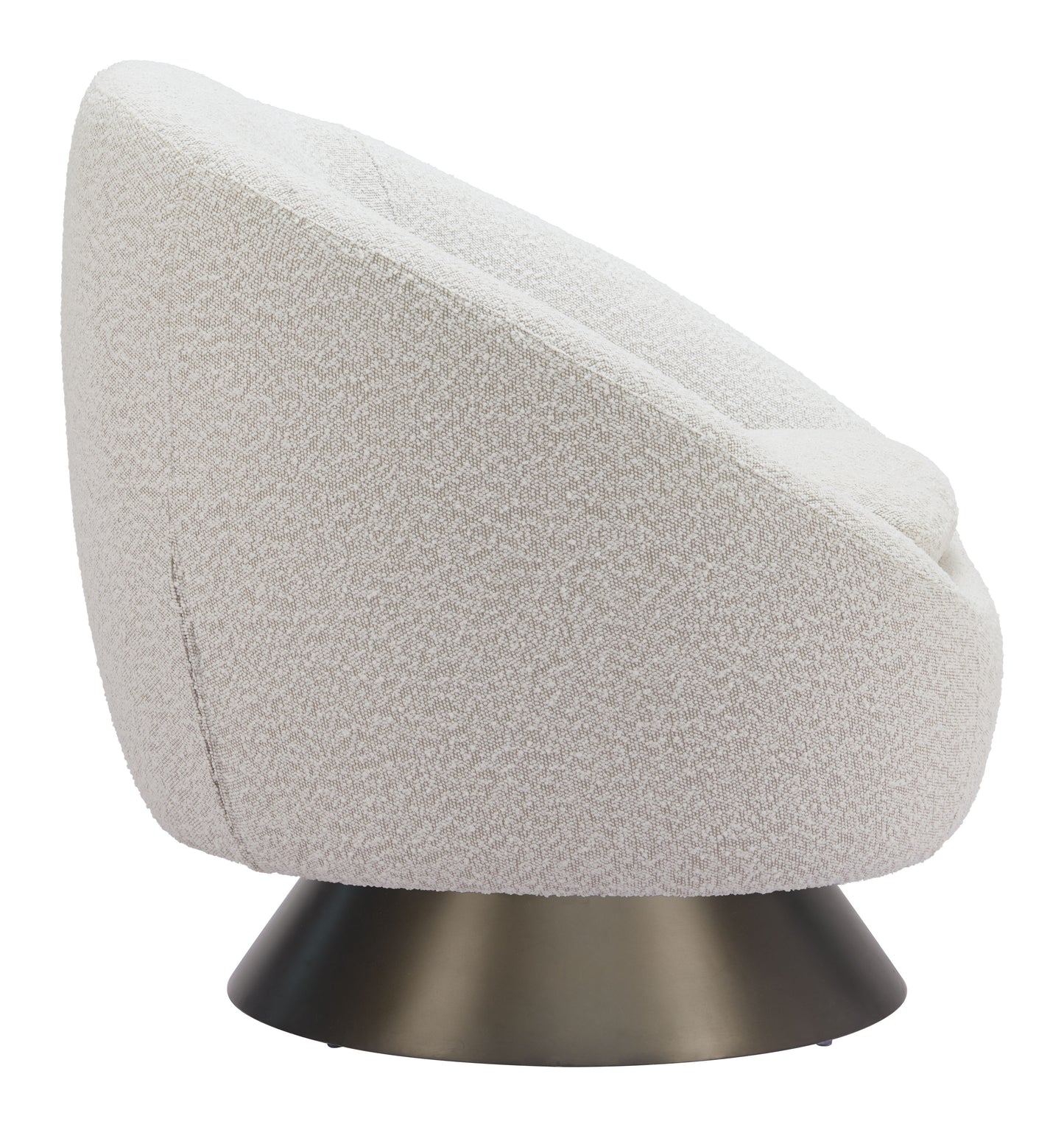 Modan Swivel Chair Misty Gray style shot 1