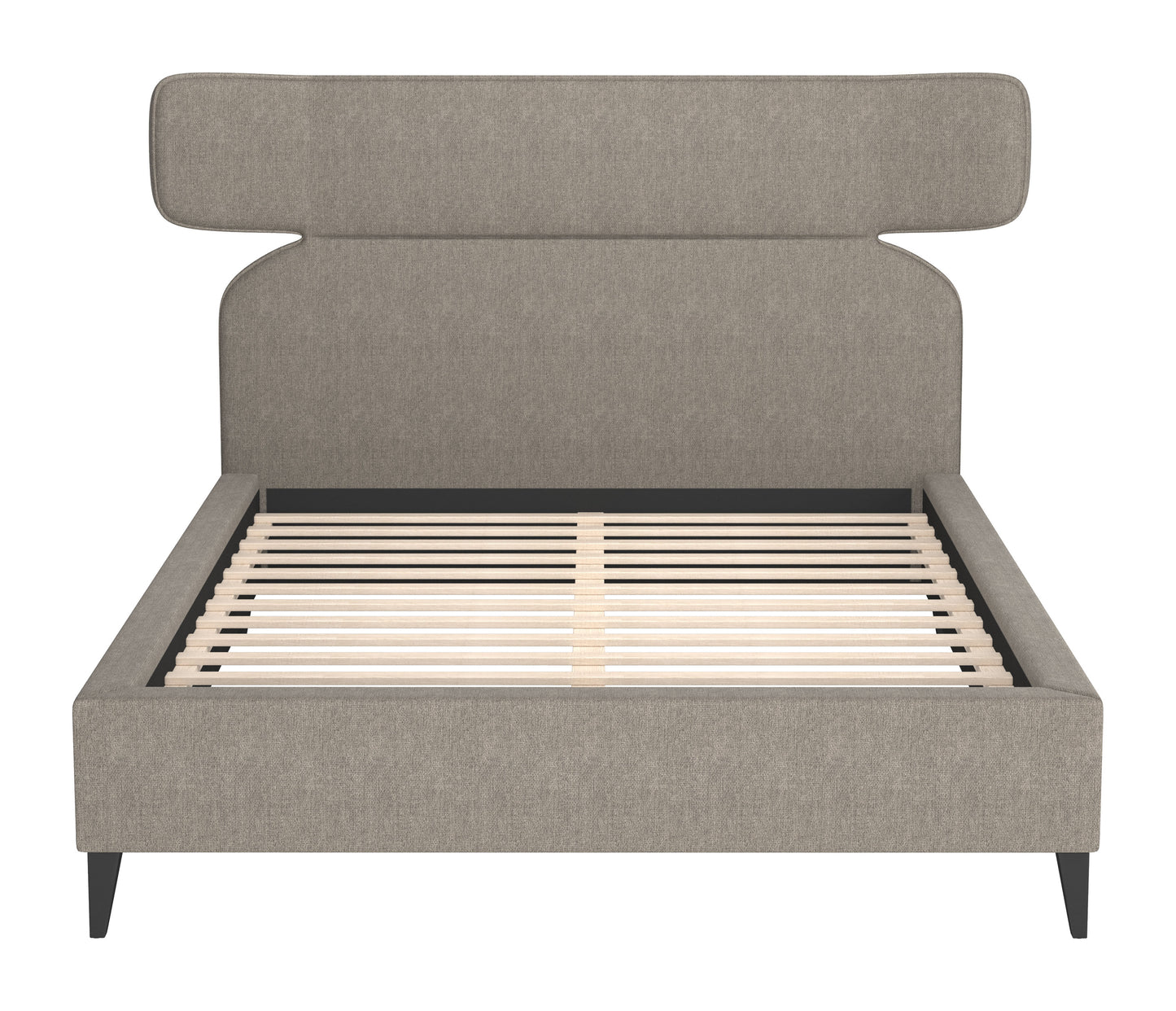 Dusa Queen Bed Olive Brown style shot 2