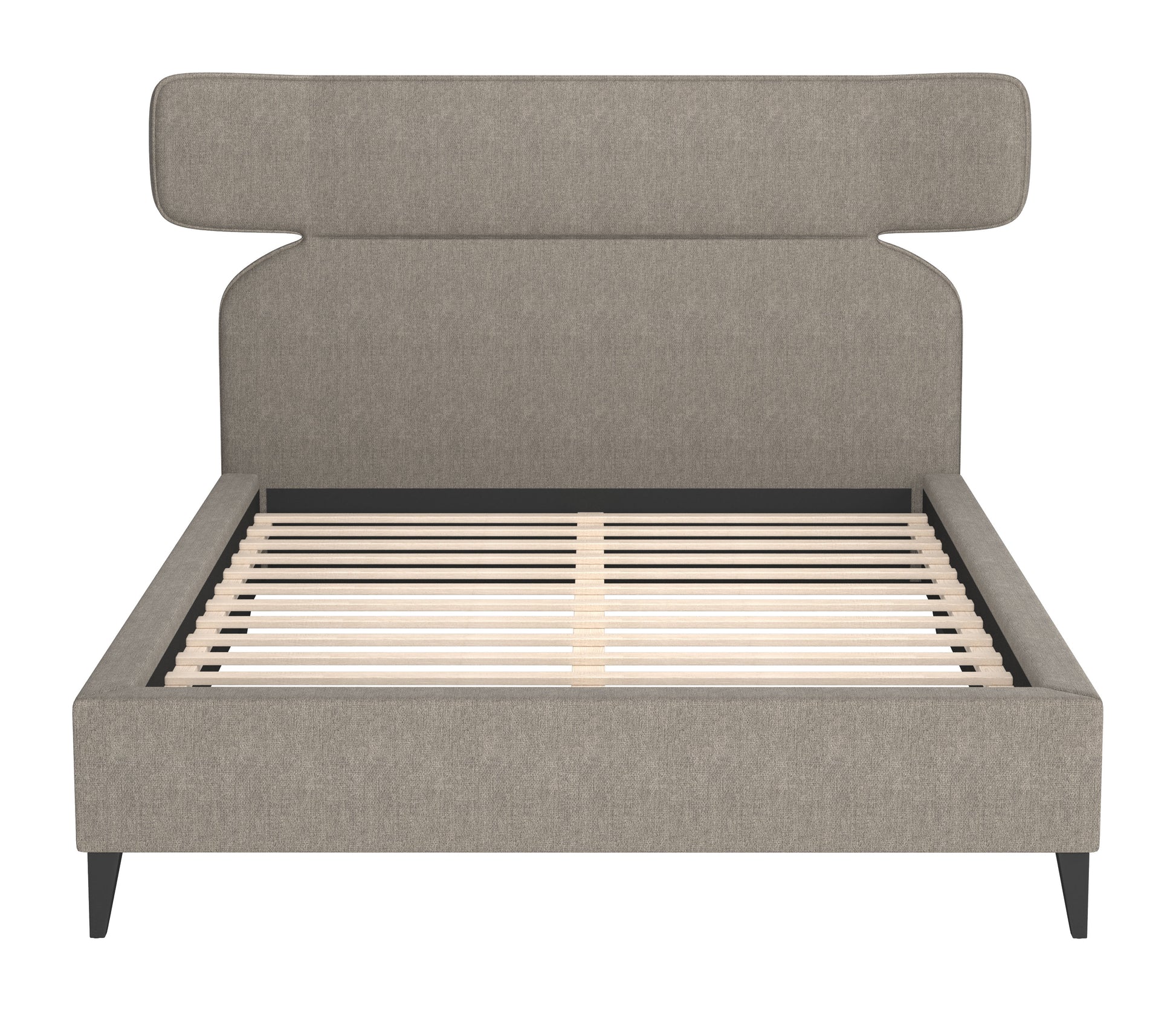 Dusa Queen Bed Olive Brown style shot 2