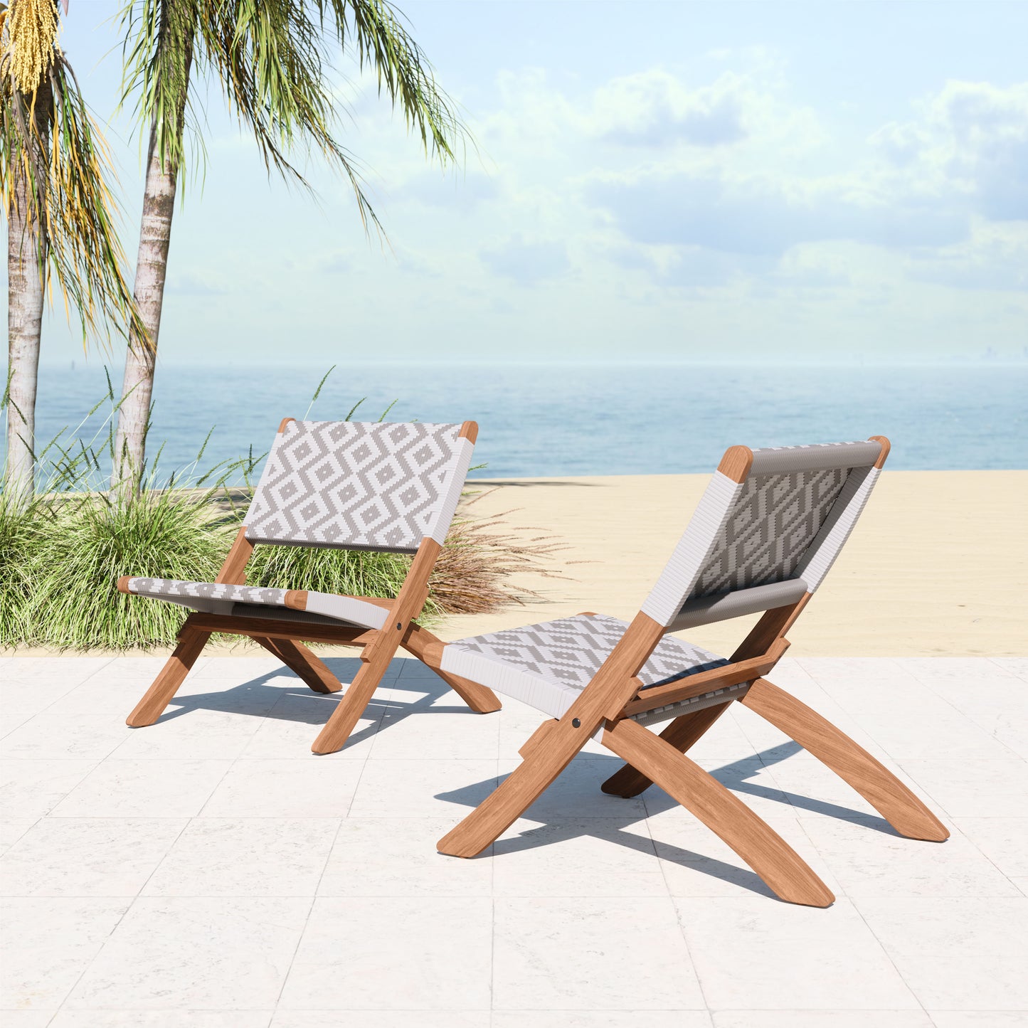 Tide Lounge Chair Multicolor style shot 1