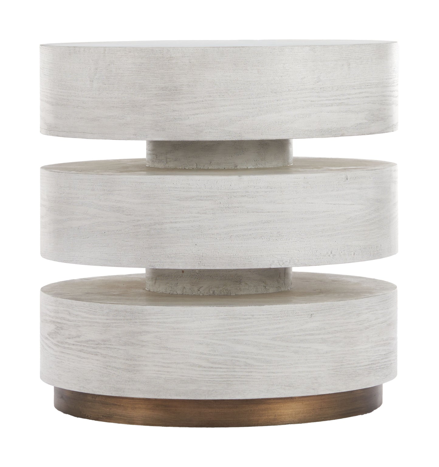 Laha Side Table Oak White style shot 2