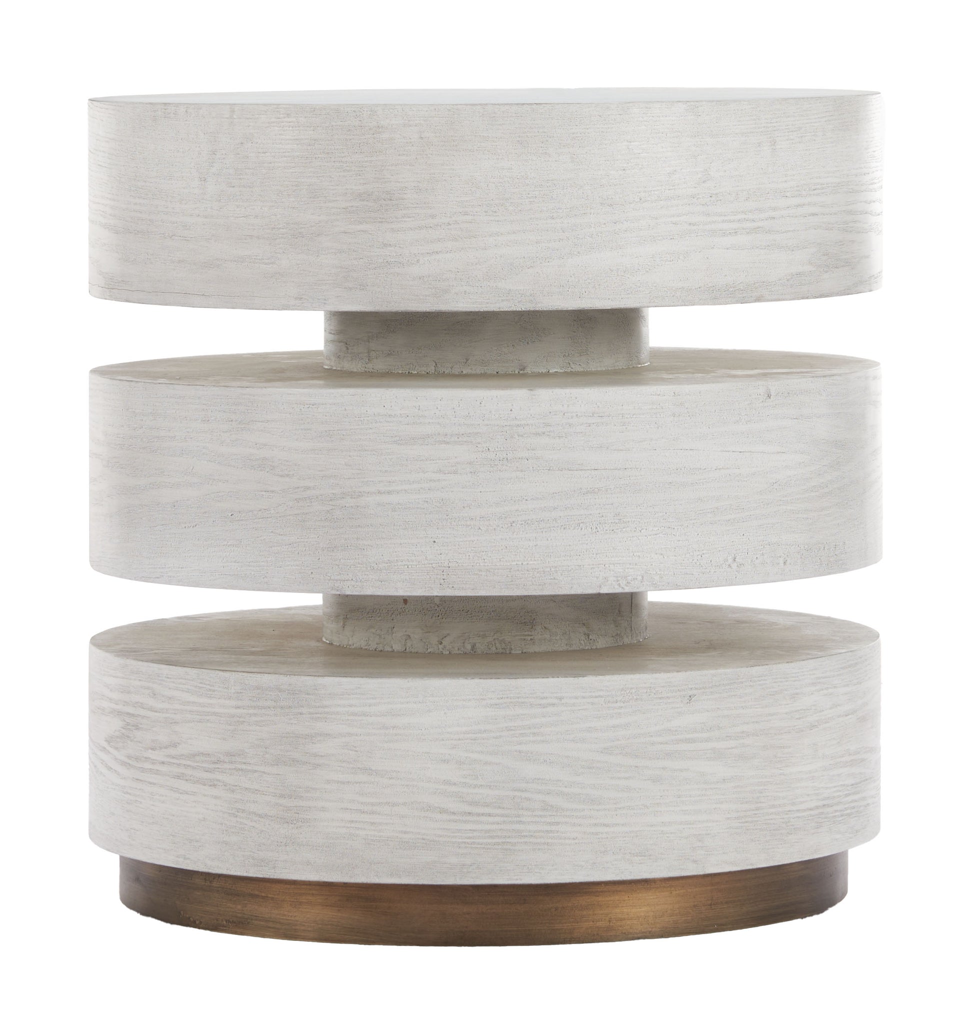 Laha Side Table Oak White style shot 2