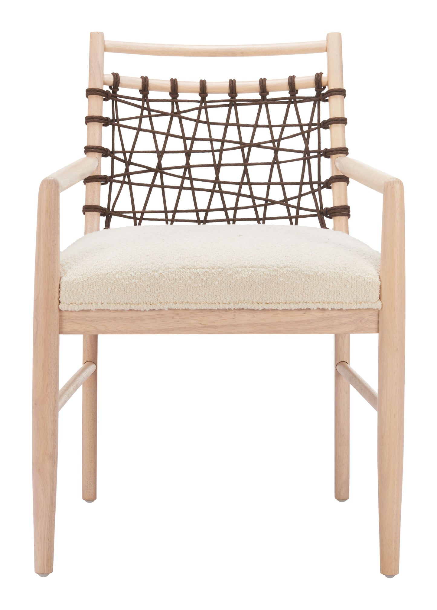 Wezly Dining Chair (Set of 2) Ivory style shot 2