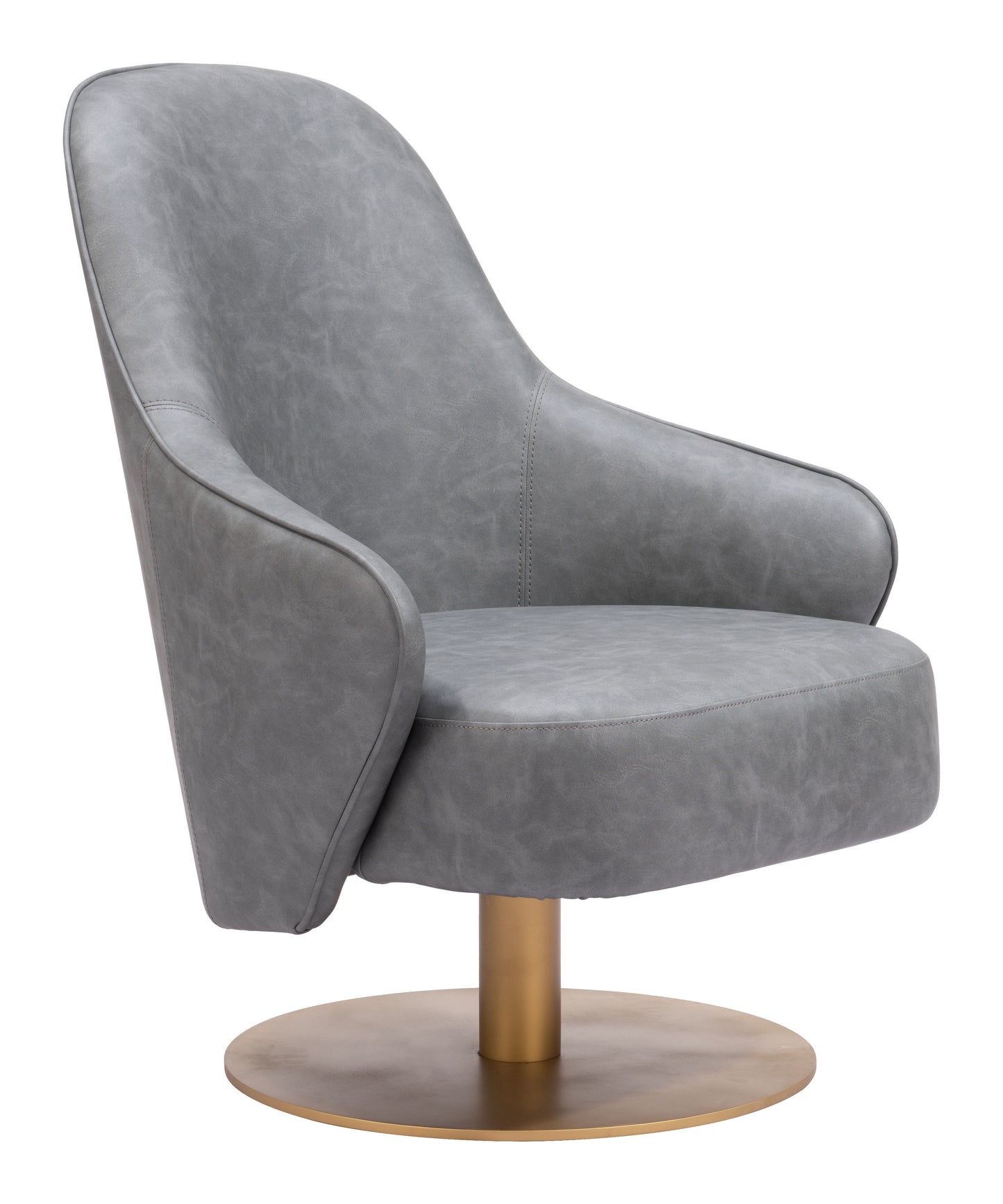 Withby Accent Chair Gray style shot 1
