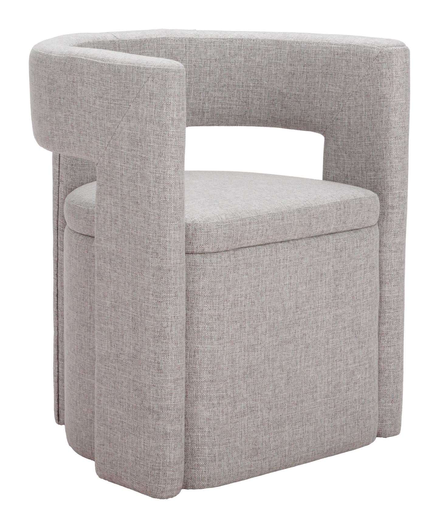 Papua Dining Chair Gray style shot 2