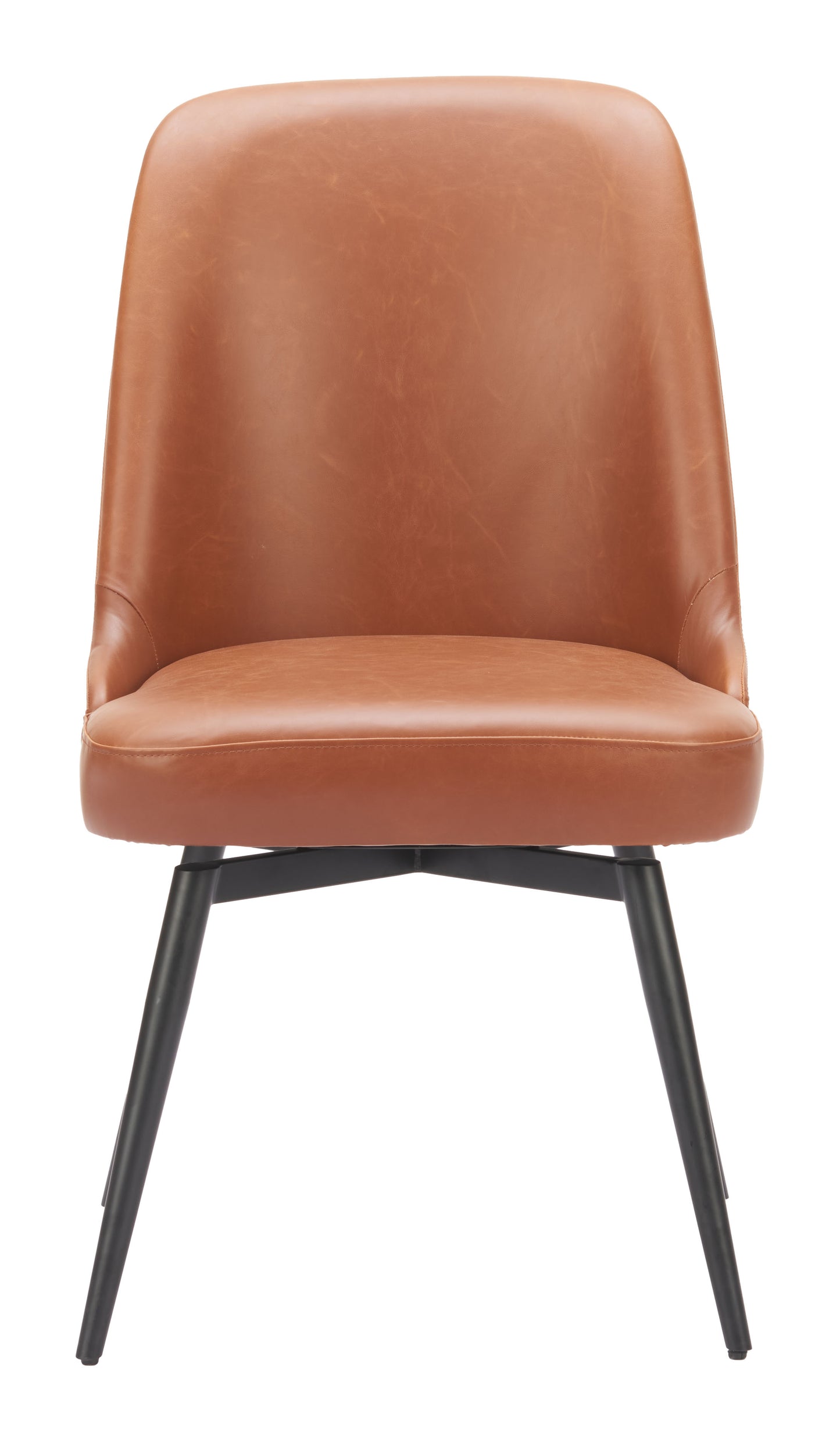 Keppel Swivel Dining Chair (Set of 2) Brown style shot 2