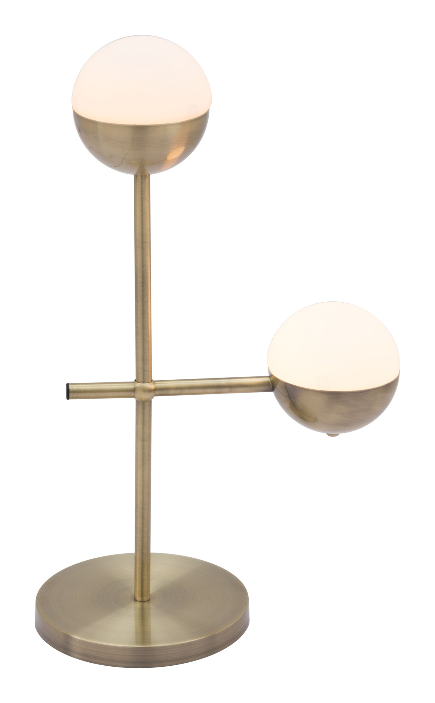 Waterloo Table Lamp White & Bronze style shot 2