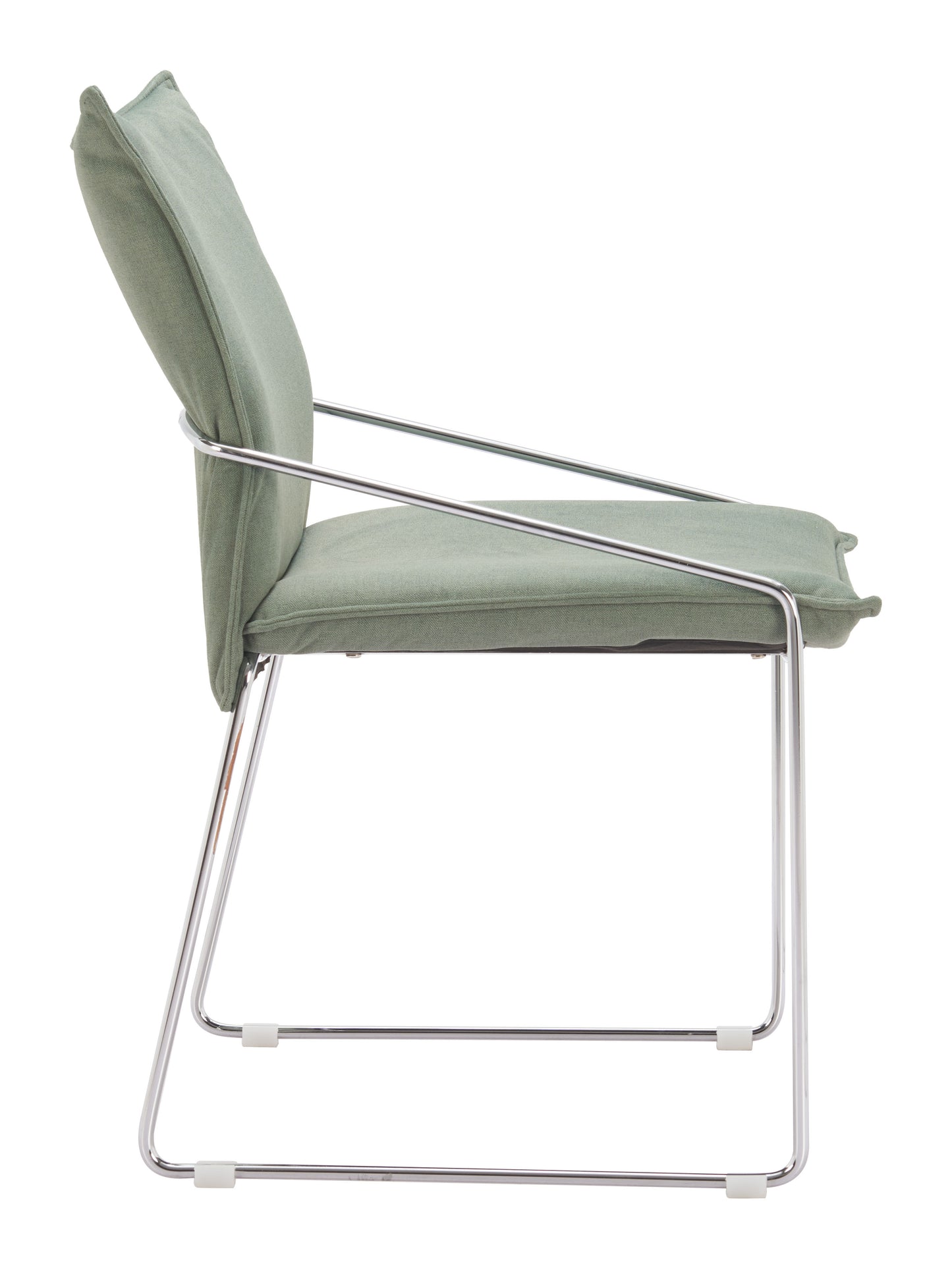 Pola Dining Chair (Set of 2) Green style shot 1