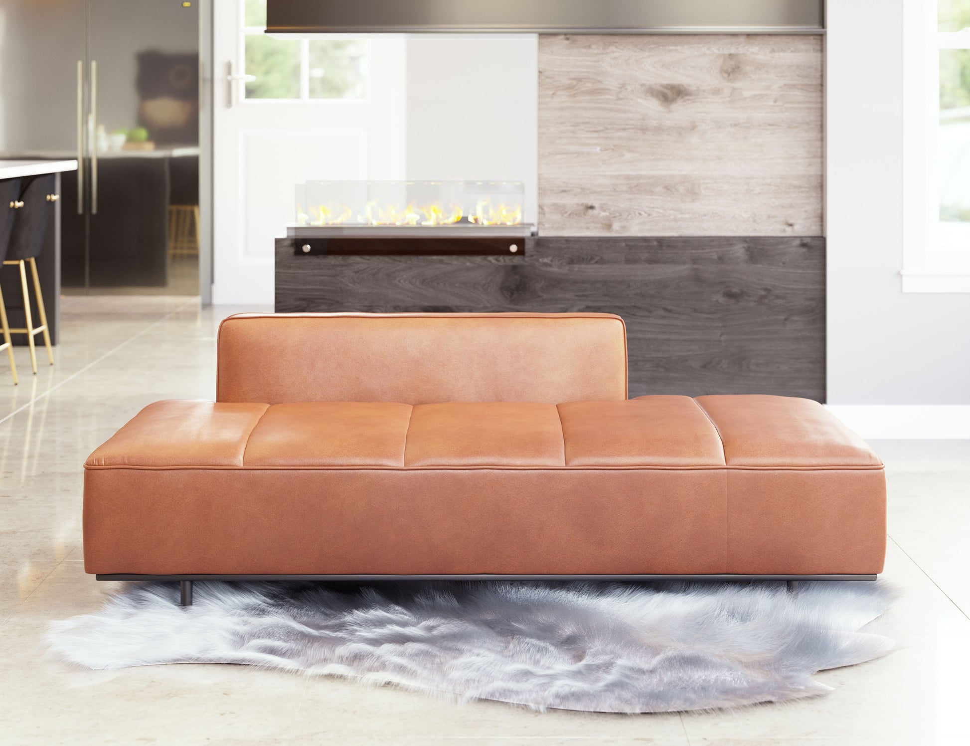Confection Sofa Brown style shot 2