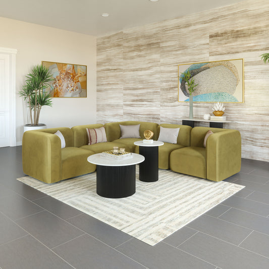 Biak Corner Chair Green