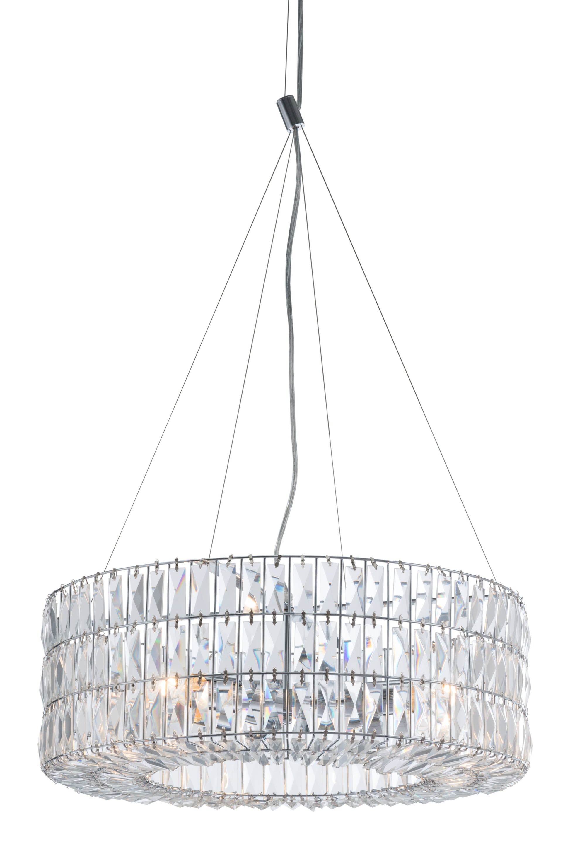 Jena Ceiling Lamp Chrome style shot 2