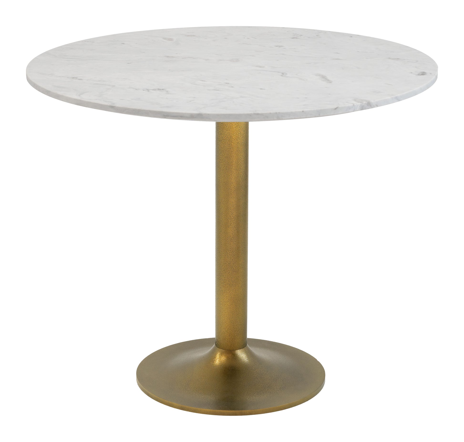 Fullerton Dining Table White & Gold style shot 1