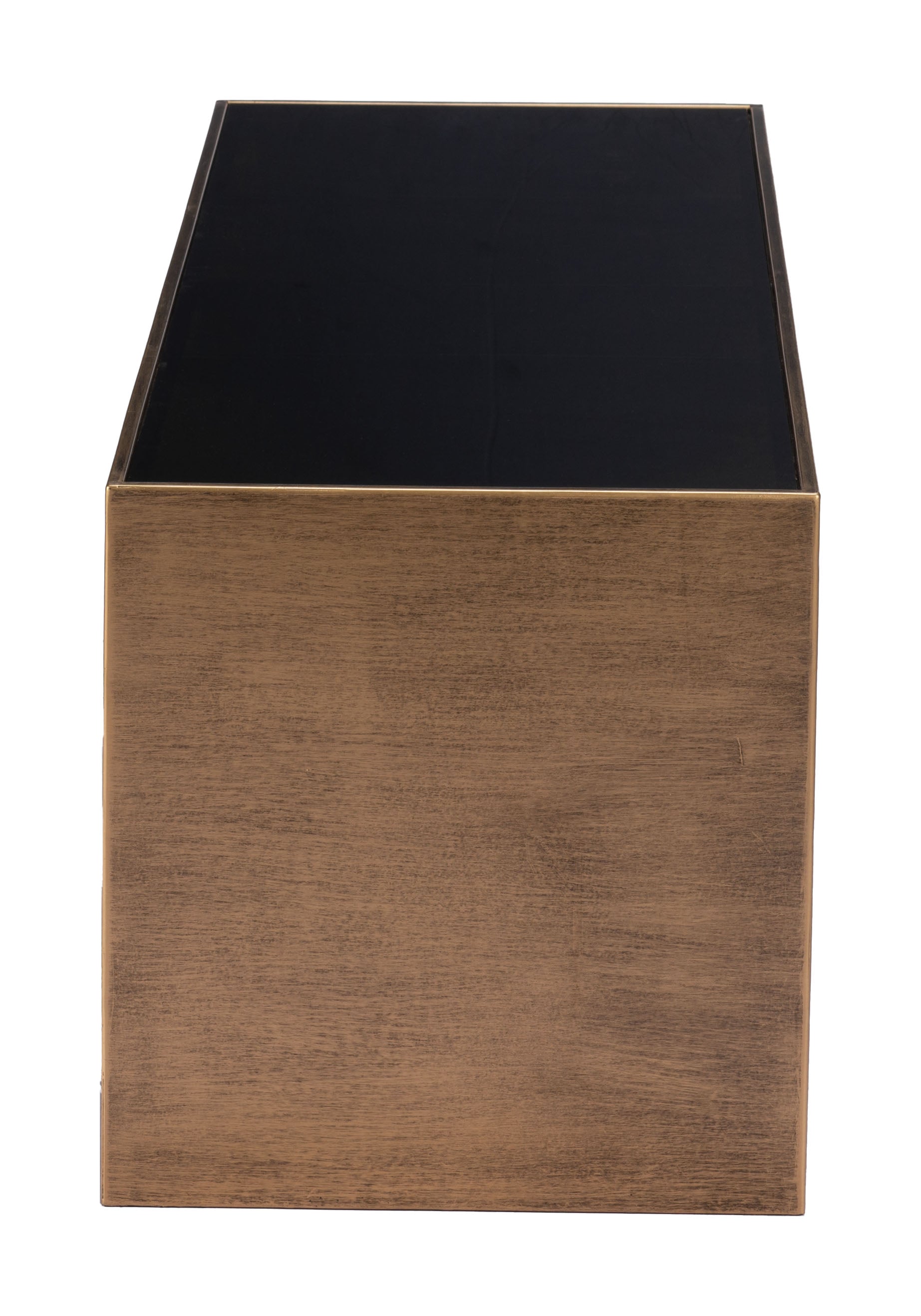 Reed Coffee Table Brass & Black style shot 2