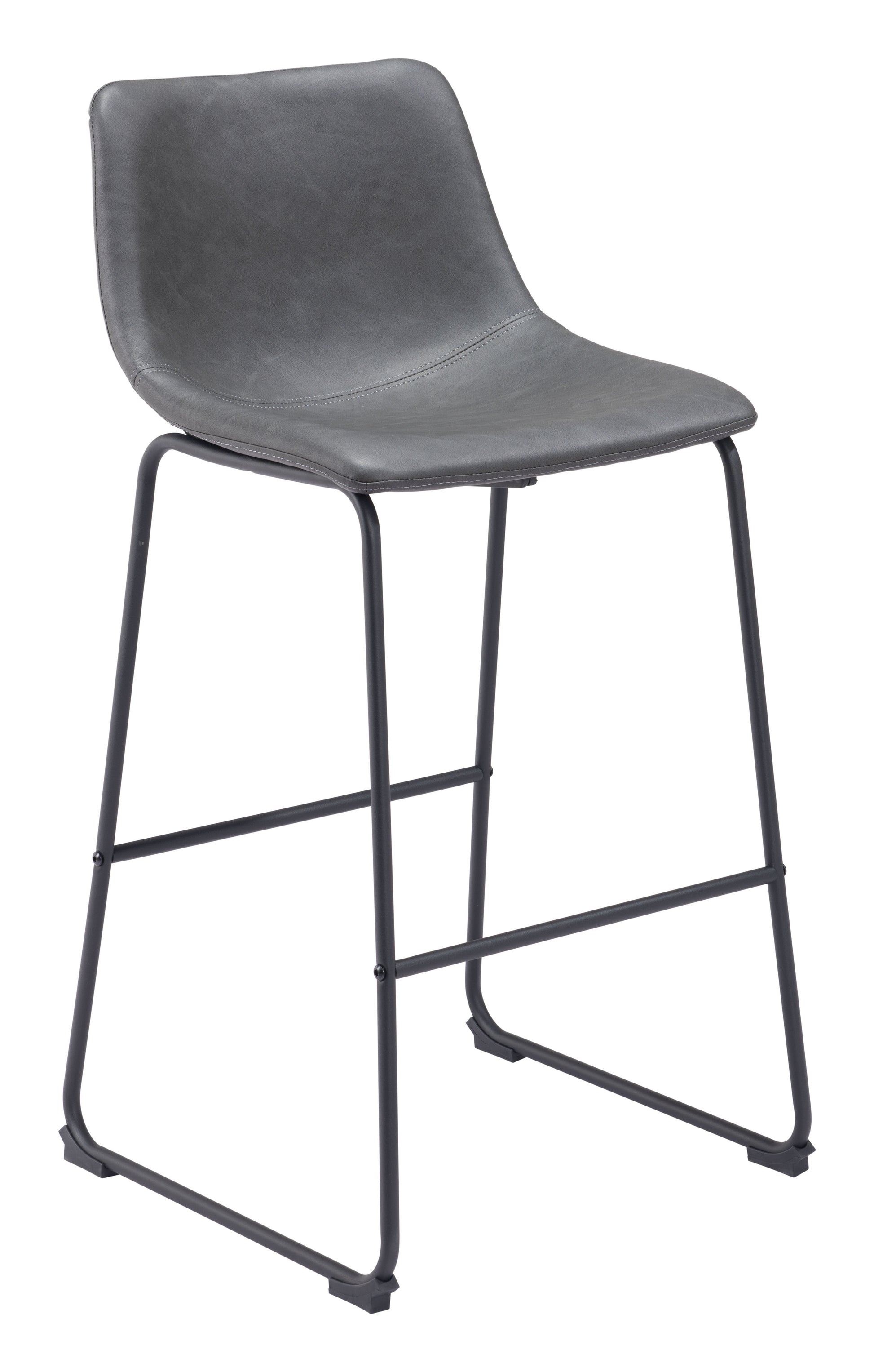 Smart Barstool (Set of 2) Charcoal style shot 2