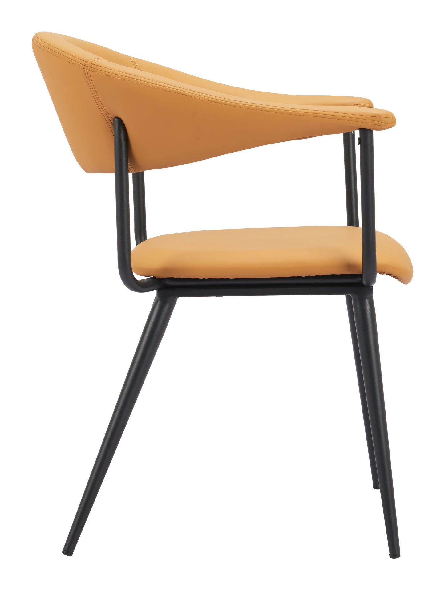 Sima Dining Chair Brown style shot 1