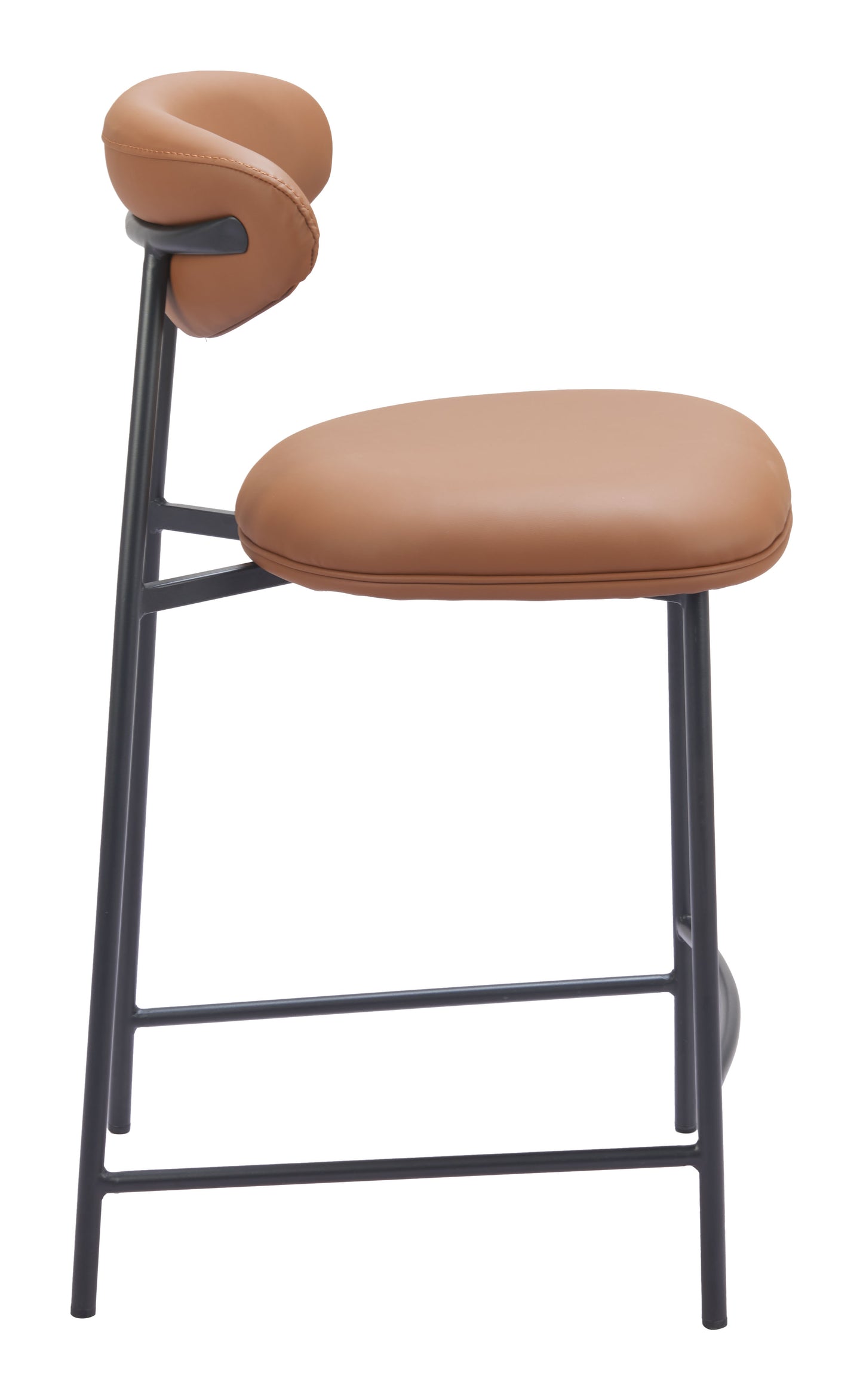 Rorun Counter Stool (Set of 2) Brown style shot 2
