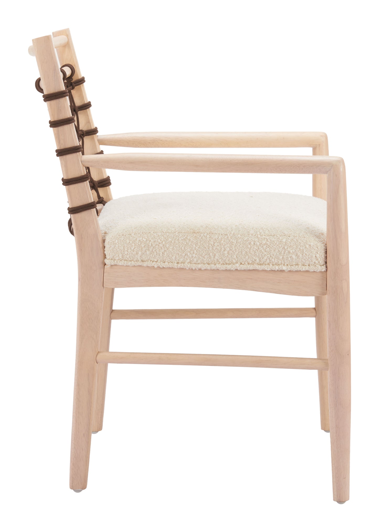 Wezly Dining Chair (Set of 2) Ivory style shot 1