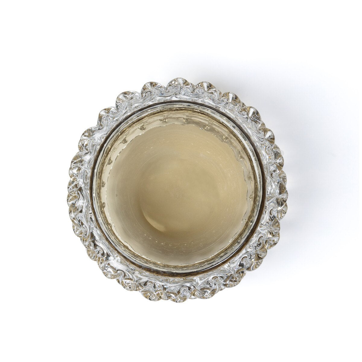 Ella Glass Vase,  Pewter style shot 2