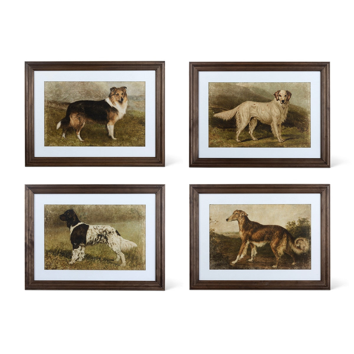 Heritage Hounds Framed Dog Wall Art, 4 Assorted Styles style shot 1