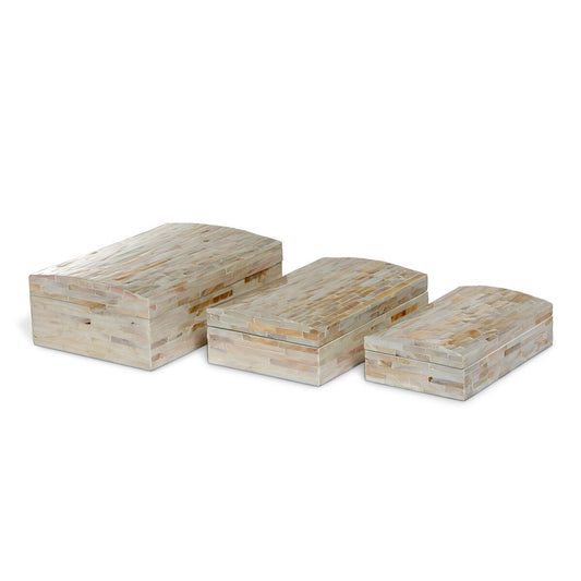 Capraia Coast Decorative Boxes, Set of 3 style shot 1