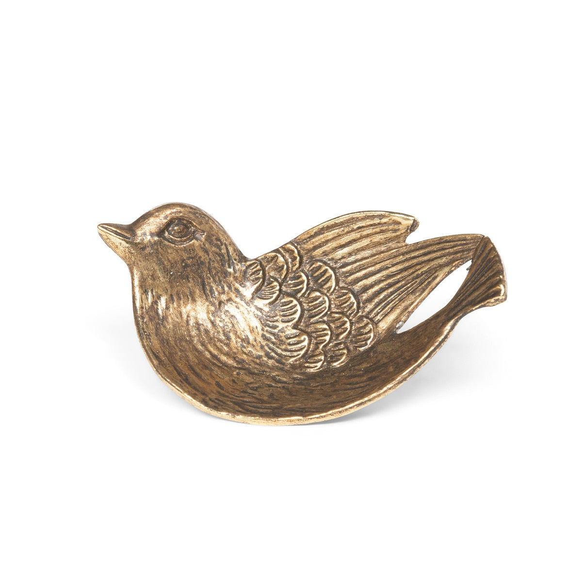 Gilded Sparrow Pewter Jewelry Dish style shot 1