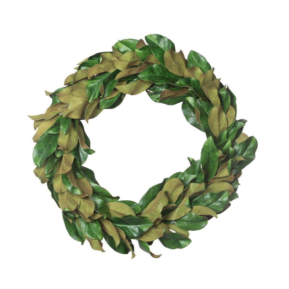 Faux Classic Magnolia Wreath style shot 1