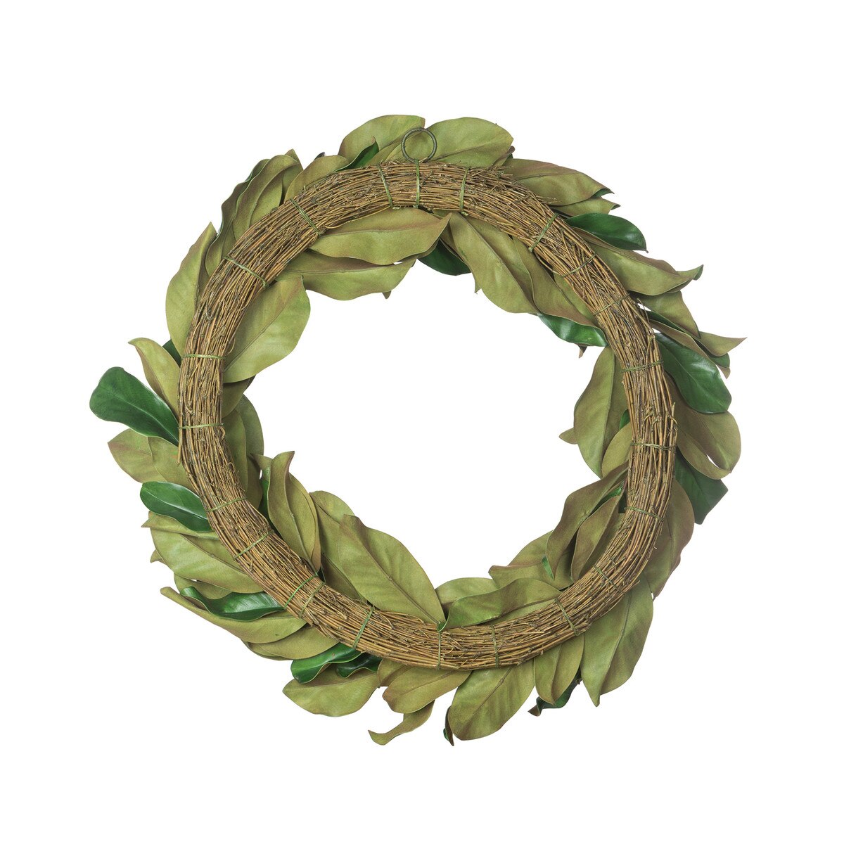 Faux Classic Magnolia Wreath style shot 2