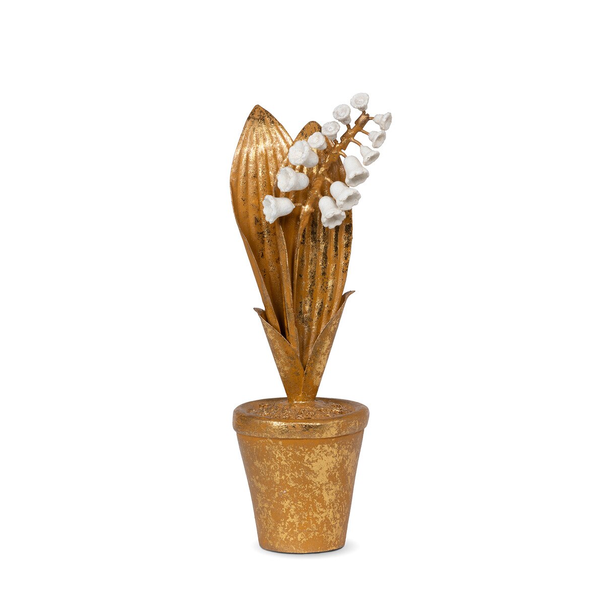 Hand Embossed Potted Lily of the Valley style shot 1