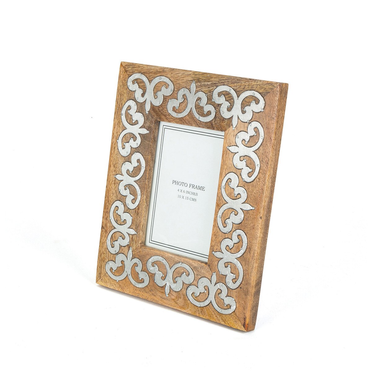 Heritage Inlay Wood 4x6 Frame style shot 1