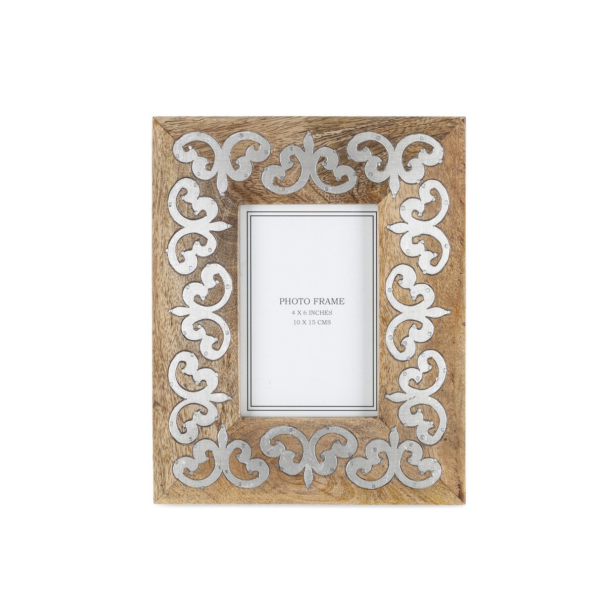 Heritage Inlay Wood 4x6 Frame style shot 2