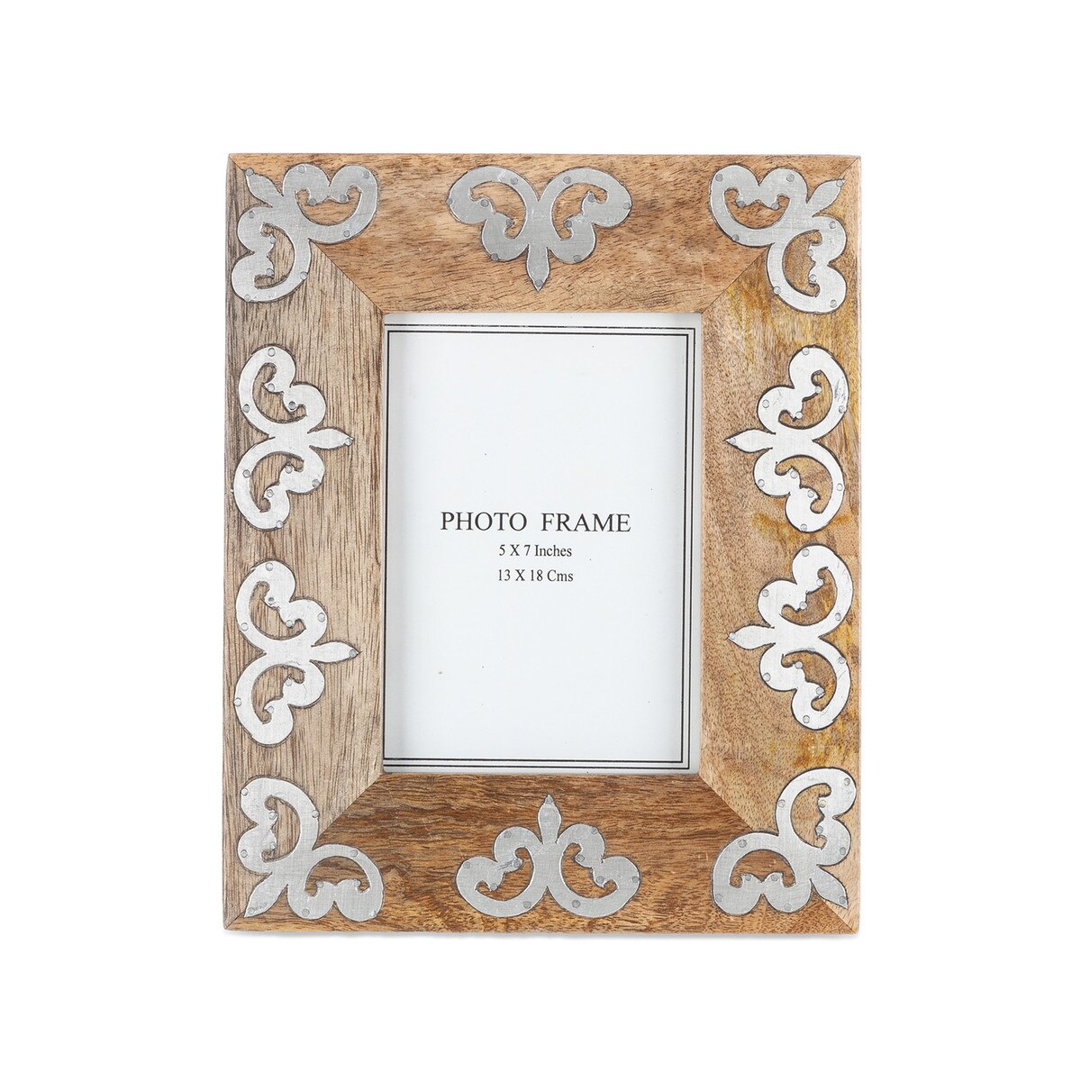 Heritage Inlay Wood 5x7 Frame style shot 2