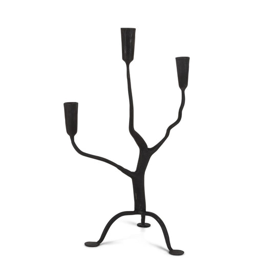 Iron Candelabra, 3 arm style shot 1