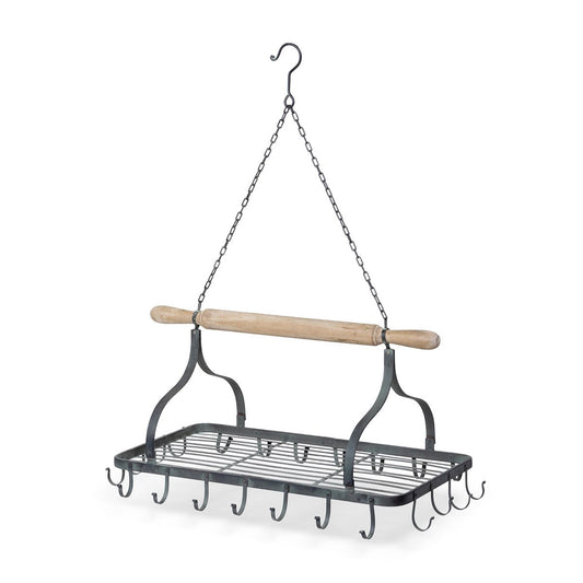 Hanging Rolling Pin Pot Rack style shot 1