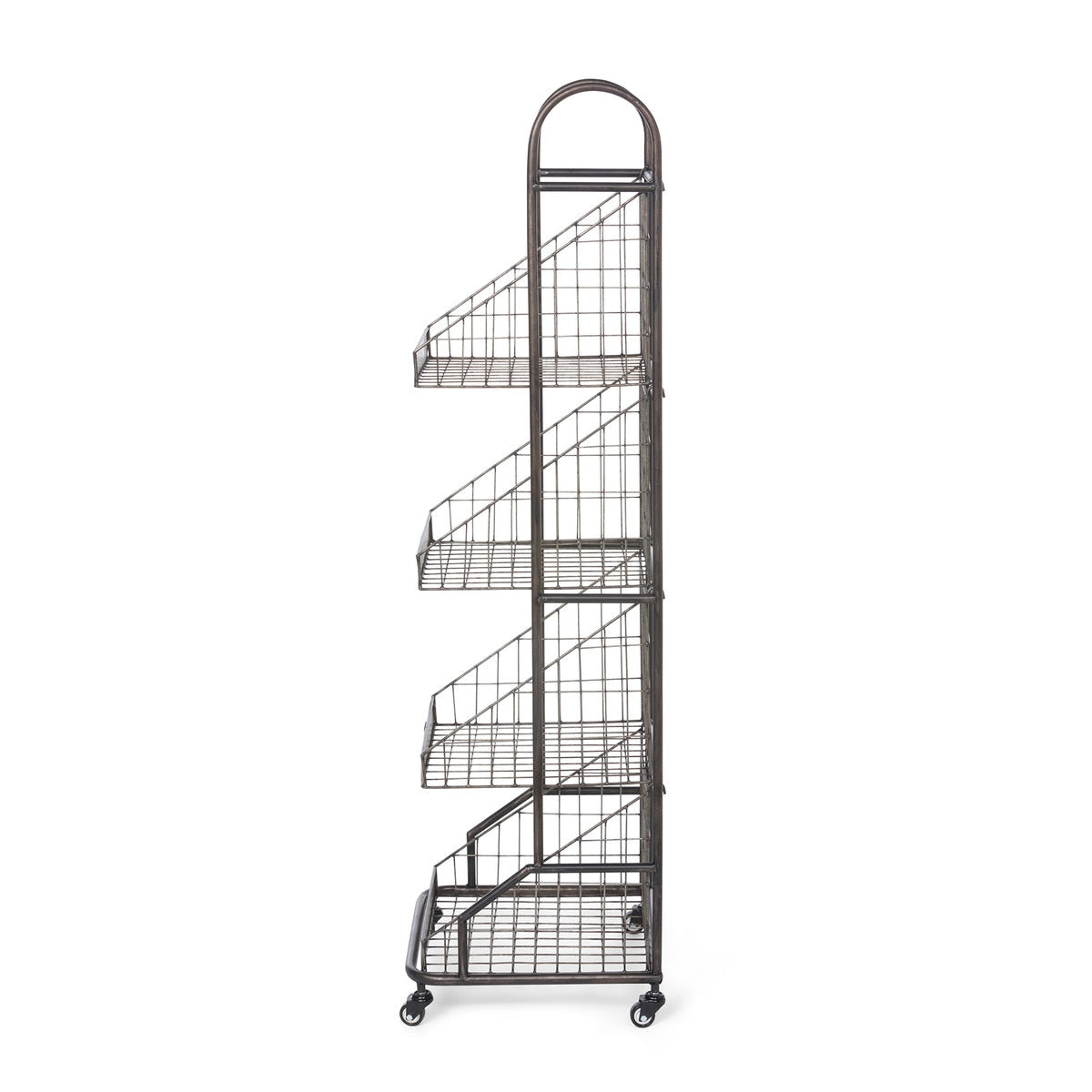 Grocer's Metal Bread Rack style shot 2