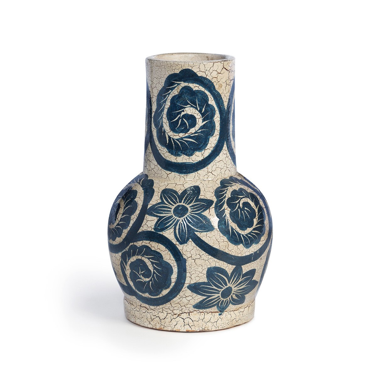 Delphine Tall Terracotta Vase style shot 1
