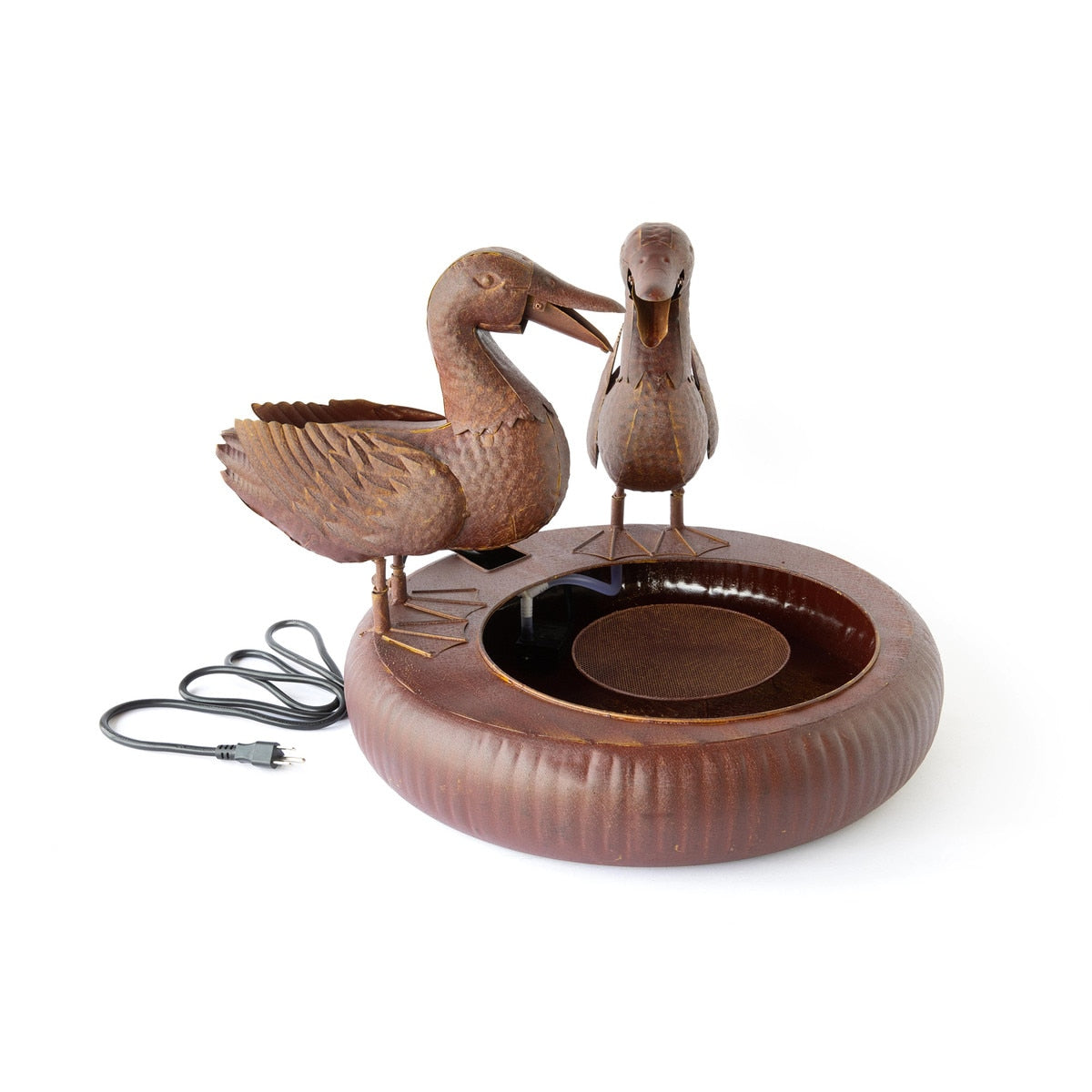 Folk Art Duck Fountain style shot 1