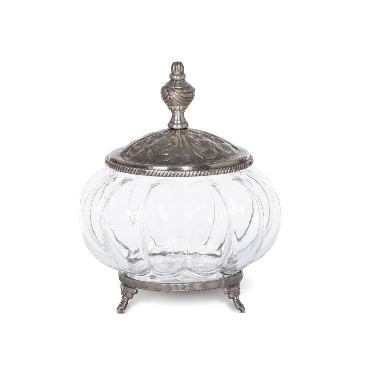 Filigree Glass Vanity Jar style shot 1