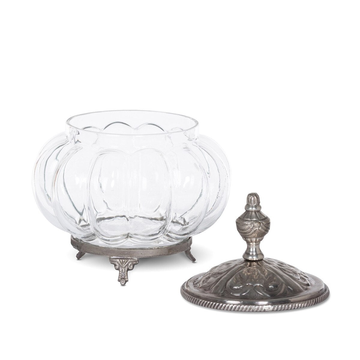 Filigree Glass Vanity Jar style shot 2